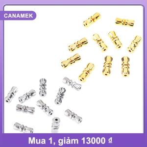 【CANAMEK】 10 cái đinh vít móc khóa dạng thùng để tự làm vòng tay vòng cổ trang sức