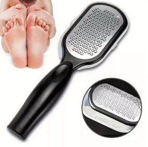 Foot File Scrub Dead Skin Callus Foot Care Pedicure Spa Stainless Steel Foot Grater - KeiMav