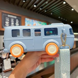 ขวดน้ำเด็กรถบัส ขวดน้ำเด็กพกพา ขวดน้ำเด็กอนุบาล