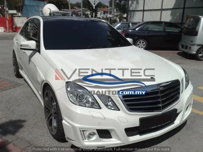 High Quality 3 Mercedes Benz E-Class (W212) Door/Window Visor For Year 2009 & Above