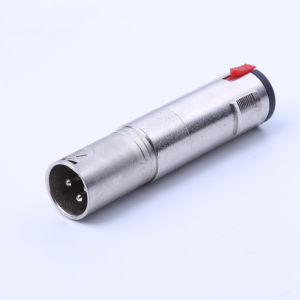 Cannon plug to PL-55 Jack Connector Converter XLR Male to 6.35mm Female adapter