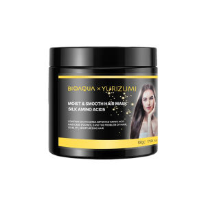 [BPOM] Masker Rambut Rusak dan Kering Rontok Melembutkan Hingga Melurskan Rambut Tanpa Catok Bioaqua x Yurizumi 500g