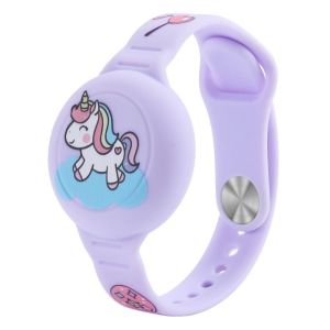 MAXG Vỏ Vòng tay Dây đeo Silicon Không thấm nước Silicone Dây đeo cổ tay trẻ em Thay thế Vòng tay trẻ em Cho Apple airtag