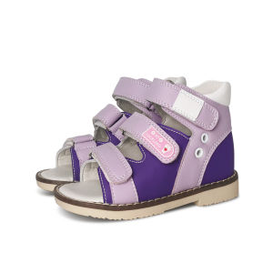 Ortoluckland Baby Girls Sandals Children Orthopedic Flatfeet Shoes Summer Toddler Boys Arch Support Footwear Size20 To33