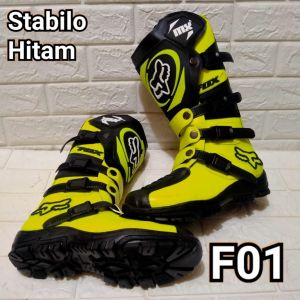 "HARGA PROMO" Sepatu Trail Motocross Adventure Enduro Trabas Grasstrack Touring New F01