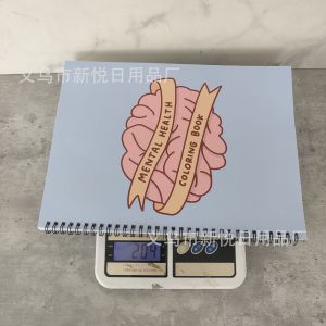 Same Style Picture Color Book for Protecting Eyesight and Mental Health  Mental Health Coloring Book