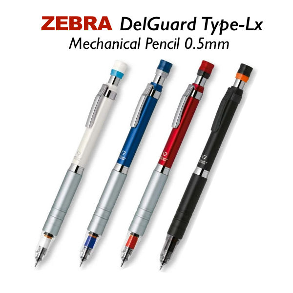 ZEBRA DelGuard TypeLx 0.5มม.Delguard ดินสอกด0.5มม.จัดส่งจากญี่ปุ่น