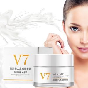 V7 Deep Whitening Hydration Toning Light Cream Makeup Vitamin Complex Concealer Makeup Cream Without Makeup Cream