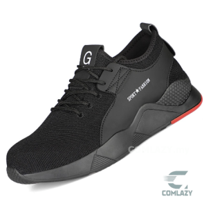 Men Work Safety Shoes Men Steel Toe Cap Anti-smashing Anti-piercing Safety Boots