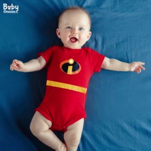 Baby Onesies PH Superhero Baby Onesie Cotton Bodysuit 0–12 Months Newborn