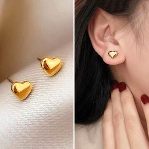 OYJR Heart Stud Earings for Women Earrings Hypoallergenic Hikaw for Girls Non Tarnish Jewelry Accessories
