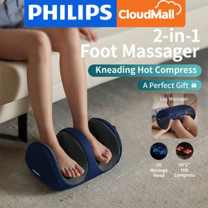 Philips 2 in 1 Massager Foot Massager + Leg Massager Hot compress Hand Control Relax your leg muscles Thin legs Blood Circulation
