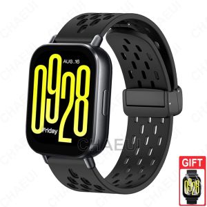 Silicone Strap for Xiaomi Redmi Watch 5 Active Strap / Redmi Watch 5 Lite Strap / Redmi Watch 3 Active Strap Folding Buckle Watch Band Accessories Replacement Bracelet