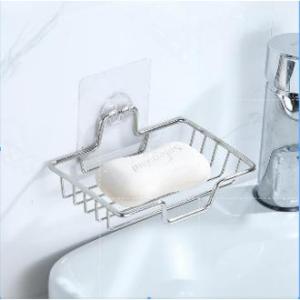 Stainless Steel Soap Rack Wall Mounted Soap Holder Soap Box Soap Dish Bathroom Soap Rack