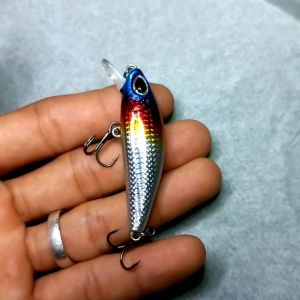 UMPAN MINNOW CASTING 6.5GR NEW GEMOII BLAZTER RED Ultralight Casting