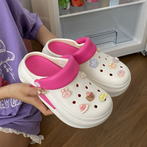 LHFriday สวยมงลง รองเท้าหัวโตแฟชั่น ผญ 2024 วัสดุยางคุณภาพดี พื้นนิ่มใส่สบายมาก มีให้เลือกหลากหลายสี รุ่นนี้ของหมดไวมาก รีบกดเลยน๊า