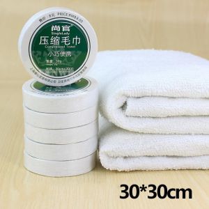 Khăn Tắm Nén Du Lịch Cao Cấp Bằng 100% Cotton Tiện Lợi Tái Sử Dụng Nhiều Lần
