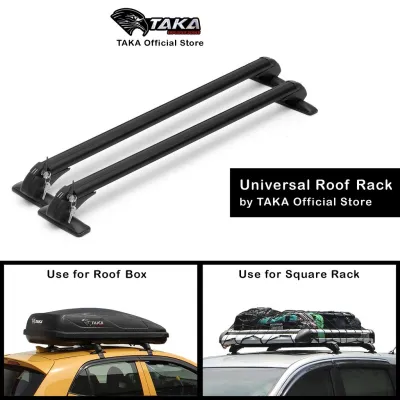TAKA MD-390D Car Roof Box [Explorer Series] [L Size] [Glossy Black] Cargo ROOFBOX