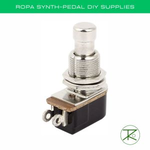 5pcs SPST Momentary Footswitch For DIY Guitar Effects Pedal STOMPBOX FOOTSWITCH 2 Pin Legs OFF/ON