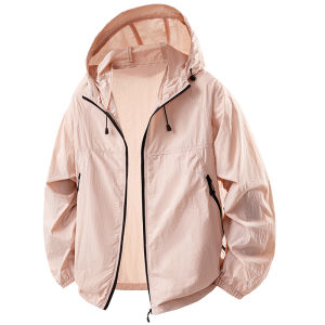 Summer Couple`s Hiking Jackets Men Fishing Cycling Hooded Gym Sports Running Coat Outdoor Sun-Protective Jacket Women Clothing2026
