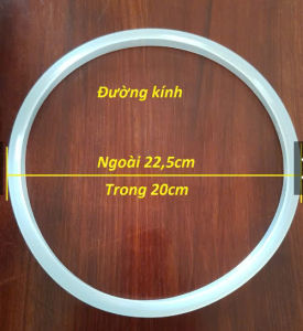 Ron nồi áp suất ga supor tay cầm dài các size 18-24cm