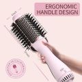Hair Dryer Brush Blow Dryer Brush in One, Upgraded 4 in 1 Hair Dryer and Styler Volumizer with Negative Ion Anti-frizz Ceramic Titanium Barrel Hot Air Brush Hair Straightener Brush. 