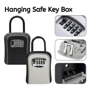Mini Hanging Safe Key Box Portable Key Storage Lock Box Password Locker Key Storage Box