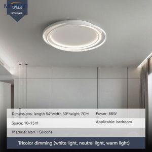 New 2023 Modern LED Ceiling Light for Bedroom Simple and Minimalistic Ultra-thin Design Luxury and Elegant Room Lighting FixtureFast shipping