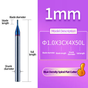 HRC63 Carbide End Mills 4 Flute  Face Mill Cutter Square Head End Milling Cutter CNC Cutting Tools