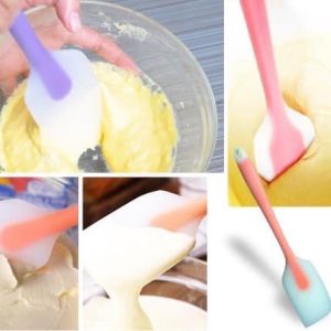28cm Silicone Spatula For Cake Baking Cream Mixer Silicone Spatula Tools Kitchen Spatula Baking Tools Heat-Resistant