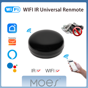 MOES WiFi RF IR Universal Remote Controller RF Appliances Appliances Tuya Smart Life App Voice Control via Alexa Home