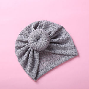 Hat for baby boy girl  Donuts Knitted Cap for baby Infant Newborn Turban Bonnet kids Waffle Beanie