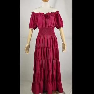 Sân khấu thời Trung cổ và Phục hưng cos Váy dài nữ phong cách retro Halloween cosplay Trang phục nhập vai