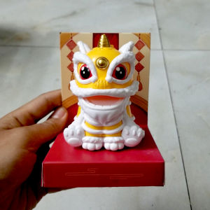 Tượng Con Lân Lắc Lư Gật Đầu Dễ Thương chạy Năng Lượng Mặt Trời