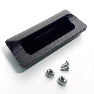 Plastic Cabinet Handle Square Furniture Hardware Door Knobs Cupboard Wardrobe Drawer Pulls