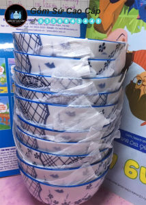 Bộ Bát Đĩa Bát Tràng [19 MÓN] - Bộ Bát Đĩa Cao Cấp [PHÚC LỘC THỌ]