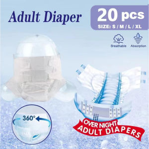 Happily Baby Adult Diapers Tape 20pcs 100 Cotton Patient Diapers Breathable Elderly Diaper Korean Diapers Pants for Adult M L XL