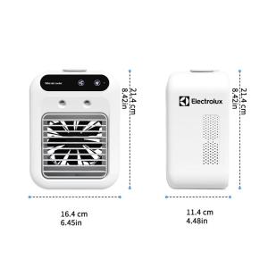 【24-Hour Ship】Electrolux Mini Air Cooler USB Rechargeable Water-Cooled Fan Mist Humidifier Portable Penghawa Dingin 冷风机