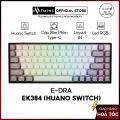 Bàn phím cơ E-DRA EK384 - Led RGB - Huano Switch - Kết nối Type-C - Hàng Chính Hãng - Bảo hành 24 tháng. 