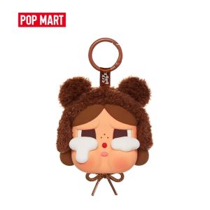 W3RF POP MART crybaby กล่องใส่หูฟัง ซิลิโคนทำจากซิลิโคน ซีรีย์ร้องไห้อีกครั้ง กระเป๋าใส่หูฟัง แฟชั่นสำหรับผู้หญิง น่ารักน่ารักๆ กระเป๋าหูฟังบลูทูธ