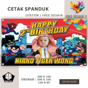 Cetak Banner Cetak Spanduk ULANG TAHUN BISA REQUEST