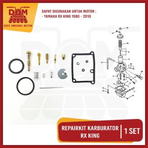 Repairkit Karburator RX King (TOKAIDO) Carburator Repair Kit Parkit Spuyer Karbu Assy Yamaha RX King