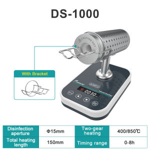 JOANLAB Infrared Inoculating Loop Sterilizer Digital Timing Electric Heating High Temperature Rapid Sterilization Lab Equipment