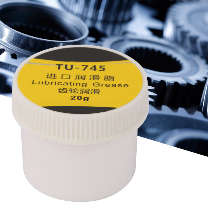 Lubricating Grease 20g Gearbox Grease White Waterproof Grease Grinding ...