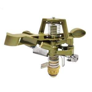 360 Degree Rotary Irrigation Sprinkler with Telescopic Tripod Automatic Rotating Sprayer Garden Lawn Watering Sprinkler