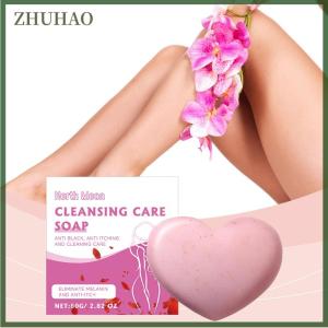 ZHUHAO Mặt Trăng Phía Bắc Làm Sạch Chăm Sóc Xà Phòng Cho Phụ Nữ Của Cơ Thể Tắm Làm Sạch Lỗ Chân Lông Giữ Ẩm Giữ Ẩm Nhẹ Nhàng Xà Phòng
