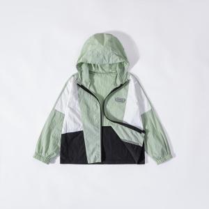 Childrens zipper jacket autumn new style boys windbreaker hoodie baby top