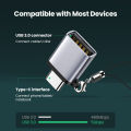 UGREEN Type C to USB 3.0 Adapter USB C OTG Converter Thunderbolt 3 for Chromebook Macbook Huawei P9 /P10/P20/Mate 9/Mate 10 Samsung S22 Samsung S8 Xiaomi 4C Nexus 5X 6P LG G5. 
