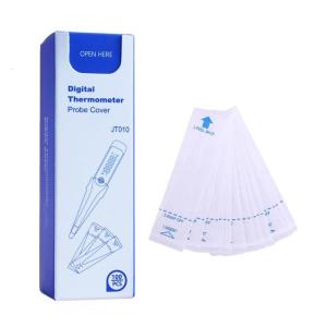 100pcs Mouth Thermometers Covers Temperature Probes Sleeves Disposable Mouth Thermometers Sleeves Hygienic Protections