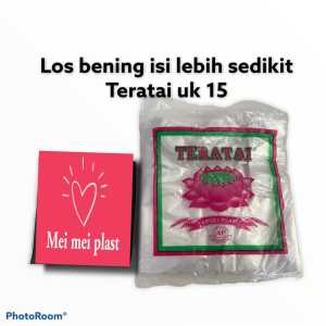 KANTONG PLASTIK/KANTONG KRESEK LOS BENING/LOS BENING/KANTONG PLASTIK KECIL SAMPAH  TERATAI UKURAN 15 DAN 24 .135 GRAM TERMURAH BERKUALITAS